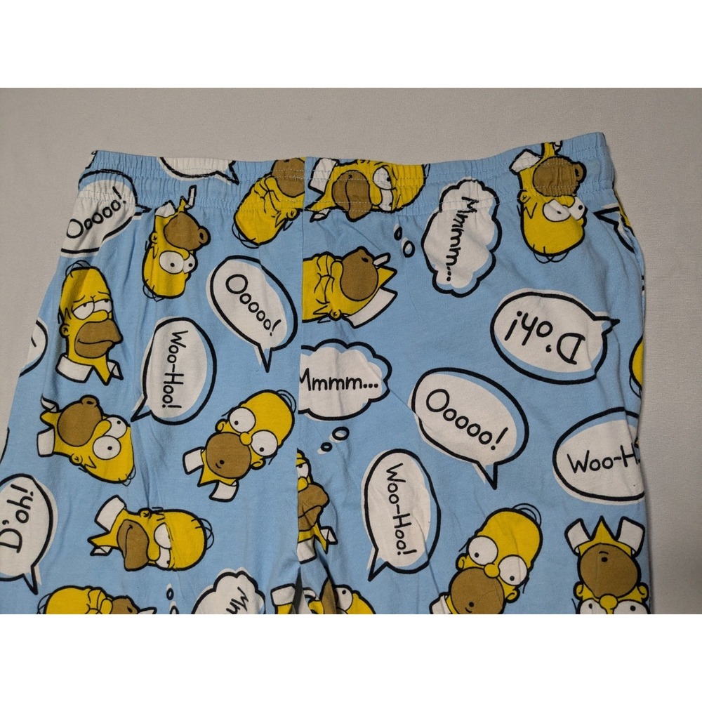 The Simpsons Homer Meme‎ Blue Lounge Pajama Pants - Men XL EUC - Picture 14 of 15